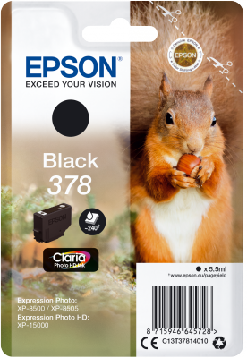 EPS2D28425Fhigh.png EPSON Tinta 378 Claria Black -XP 15000 - Slika 1