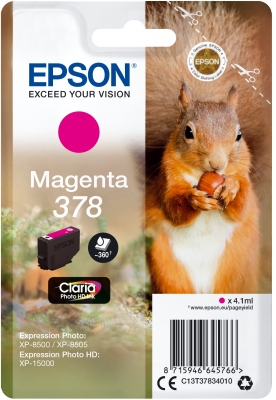 EPS2D28445Fhigh.png EPSON Tinta 378 Claria Magenta -XP 15000 - Slika 1