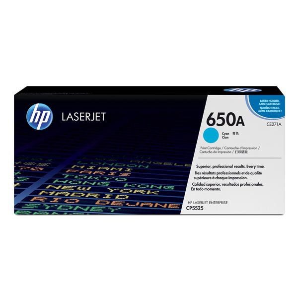 HP CE271A 650A original plavi toner HP CE271A 650A original plavi toner