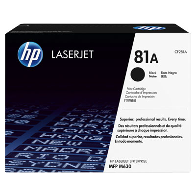 HP CF281A 81A original crni toner HP CF281A 81A original crni toner