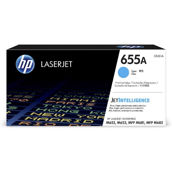 HP CF451A 655A original plavi toner HP CF451A 655A original plavi toner