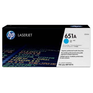 HP CE341A 651A original plavi toner