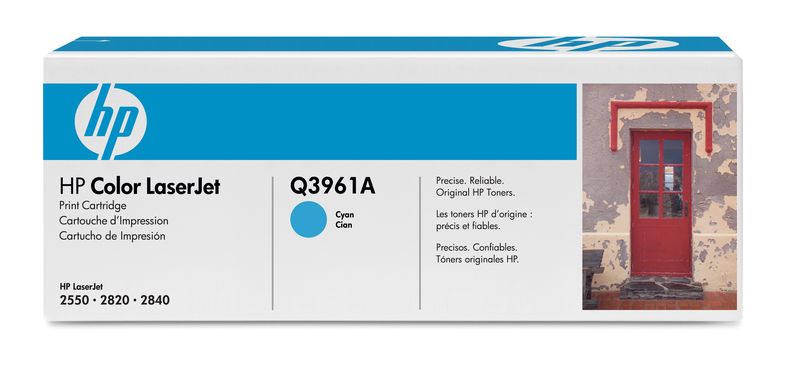 HP Q3961A 122A original plavi toner za HP Color LaserJet 2550, 2550l, 2550ln, 2550n, 2550tn, HP Color LaserJet 2820, HP Color LaserJet 2840. HP Q3961A 122A original plavi toner za HP Color LaserJet 2550, 2550l, 2550ln, 2550n, 2550tn, HP Color LaserJet 2820, HP Color LaserJet 2840.
