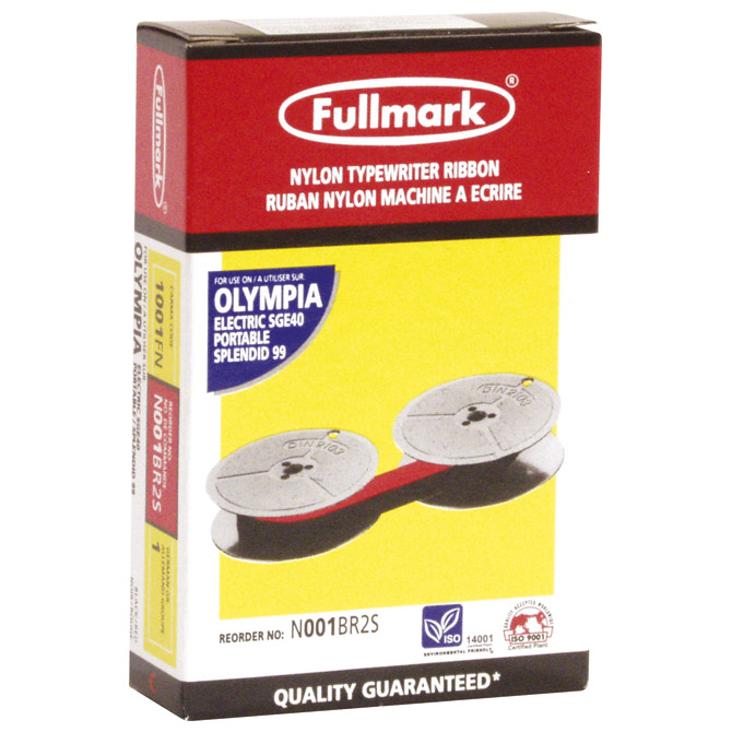 000001824.jpg Vrpca pisača 13mm grupa 1 nylon Fullmark crveno-crna - Slika 1