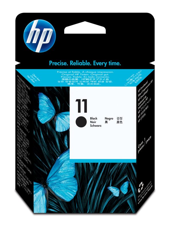 HP C4810A No.11 original crna glava i čistač HP C4810A No.11 original crna glava i čistač