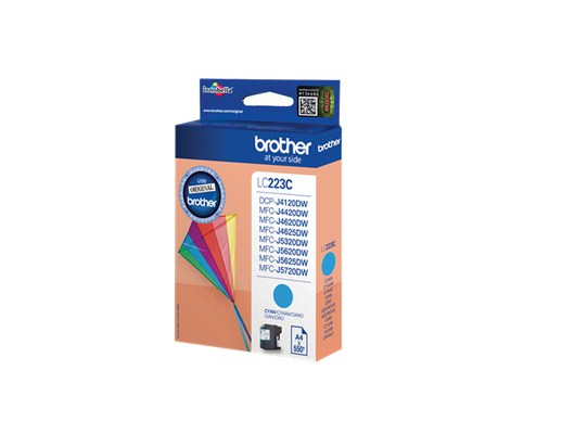 BRO2D01355Fhigh.jpg Brother LC-223C Spremnik s tintom cijan boje - Slika 1