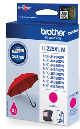 BRO2D01485Fhigh.jpg Brother LC-225XLM Spremnik s tintom magenta boje - Slika 1