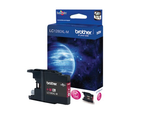 BRO2D01735Fhigh.jpg Brother LC1280XLM Spremnik visokog prinosa s tintom magenta boje - Slika 1