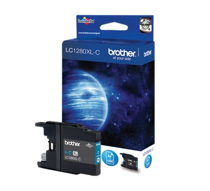 BRO2D01745Fhigh.jpg Brother LC1280XLC Spremnik visokog prinosa s tintom cijan boje - Slika 1