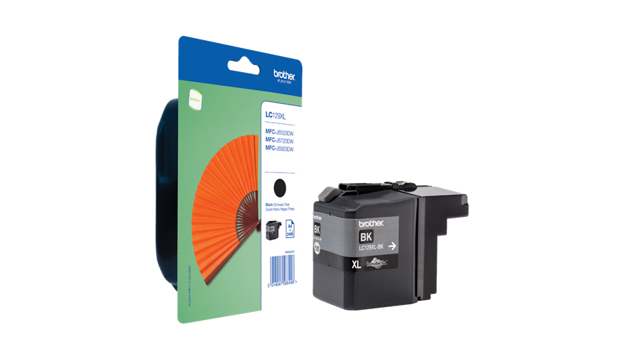 BRO2D01855Fhigh.jpg Brother LC-129XLBK Spremnik s tintom crne boje - Slika 1