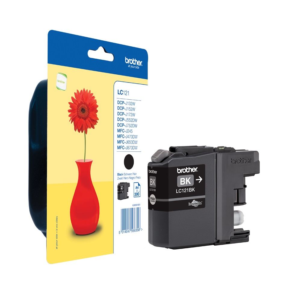 BRO2D03525Fhigh.jpg Brother Brother crna tinta LC-121BK - 300 stranica - Slika 1