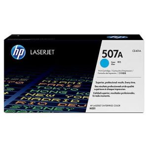 HP CE401A 507A original plavi toner