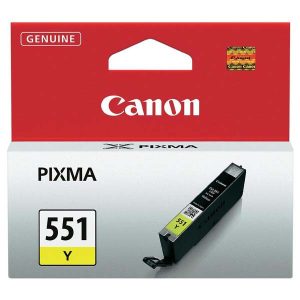 Canon CLI-551 original žuta tinta
