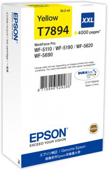 EPS2D23575Fhigh.jpg EPSON Tinta XXL yellow -WF51*/56* - Slika 1