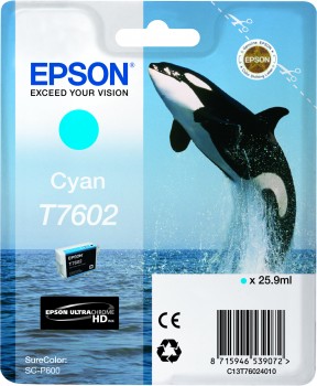 EPS2D24335Fhigh.jpg EPSON Tinta T7602 Cyan za SC-P600 - Slika 1