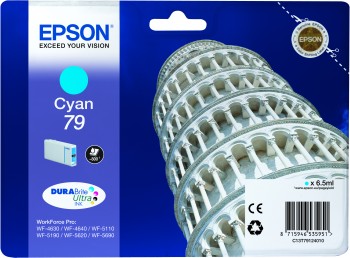 EPS2D24925Fhigh.jpg EPSON Tinta Singlepack Cyan 79 - WF51*/56* - Slika 1