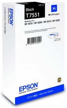 EPS2D25175Fhigh.jpg EPSON Ink Cartridge T7551XL Black - Slika 1
