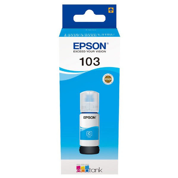 Epson 103 EcoTank original plava tinta (ink bottle) Epson 103 EcoTank original plava tinta (ink bottle)