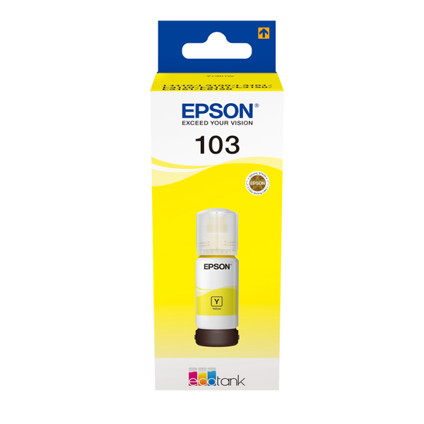 Epson 103 EcoTank original žuta tinta (ink bottle) Epson 103 EcoTank original žuta tinta (ink bottle)
