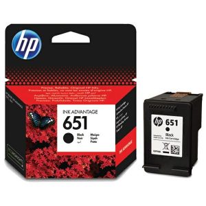 HP C2P10AE No.651 original crna tinta