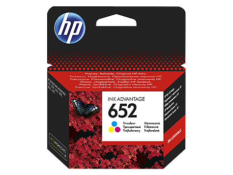 HP F6V24AE No.652 original kolor tinta HP F6V24AE No.652 original kolor tinta