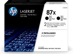 HP CF287XD 87X crni original toner, duplo pakiranje