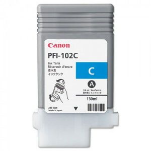 Canon PFI-102 C original plava tinta