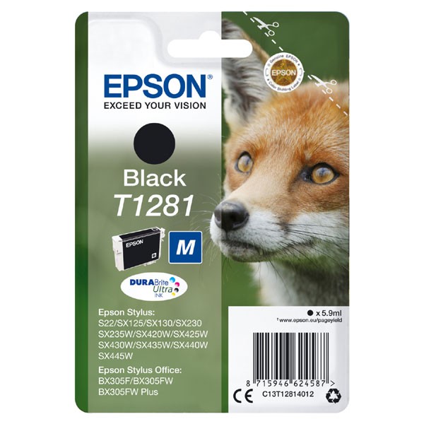 Epson T1281 original tinta black (crna) Epson T1281 original tinta black (crna)