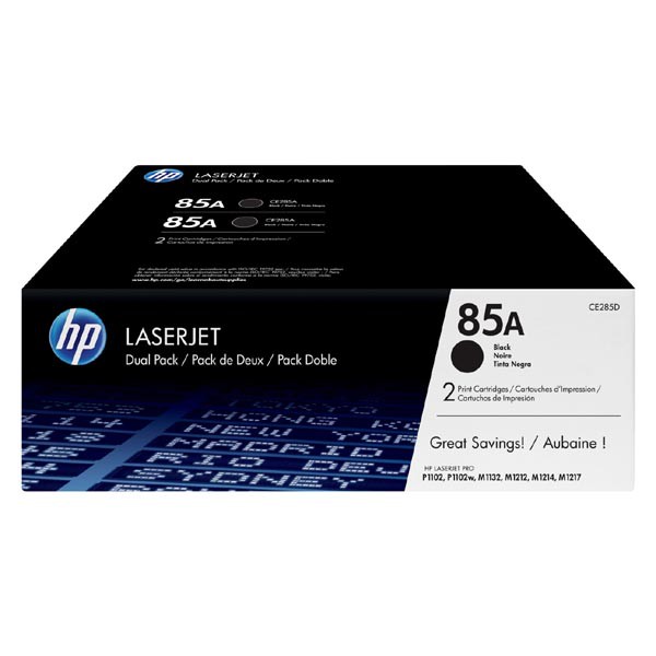 HP CE285AD 85A original crni toner (2-pack) HP CE285AD 85A original crni toner (2-pack)