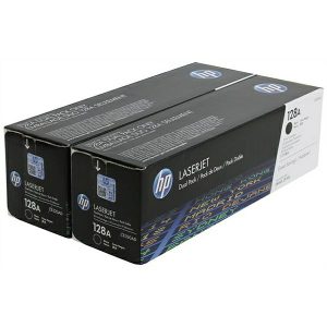 HP CE320AD 128A original crni toner 2-pack