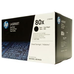 HP CF280X 80X original crni toner 2-pack