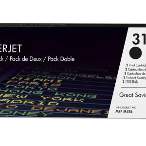 HP CF380XD 312X original crni toner 2-pack