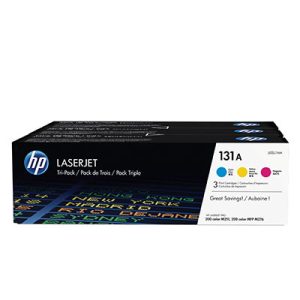 HP U0SL1AM CF211A/CF212A/CF213A 131A 3-pack original toner