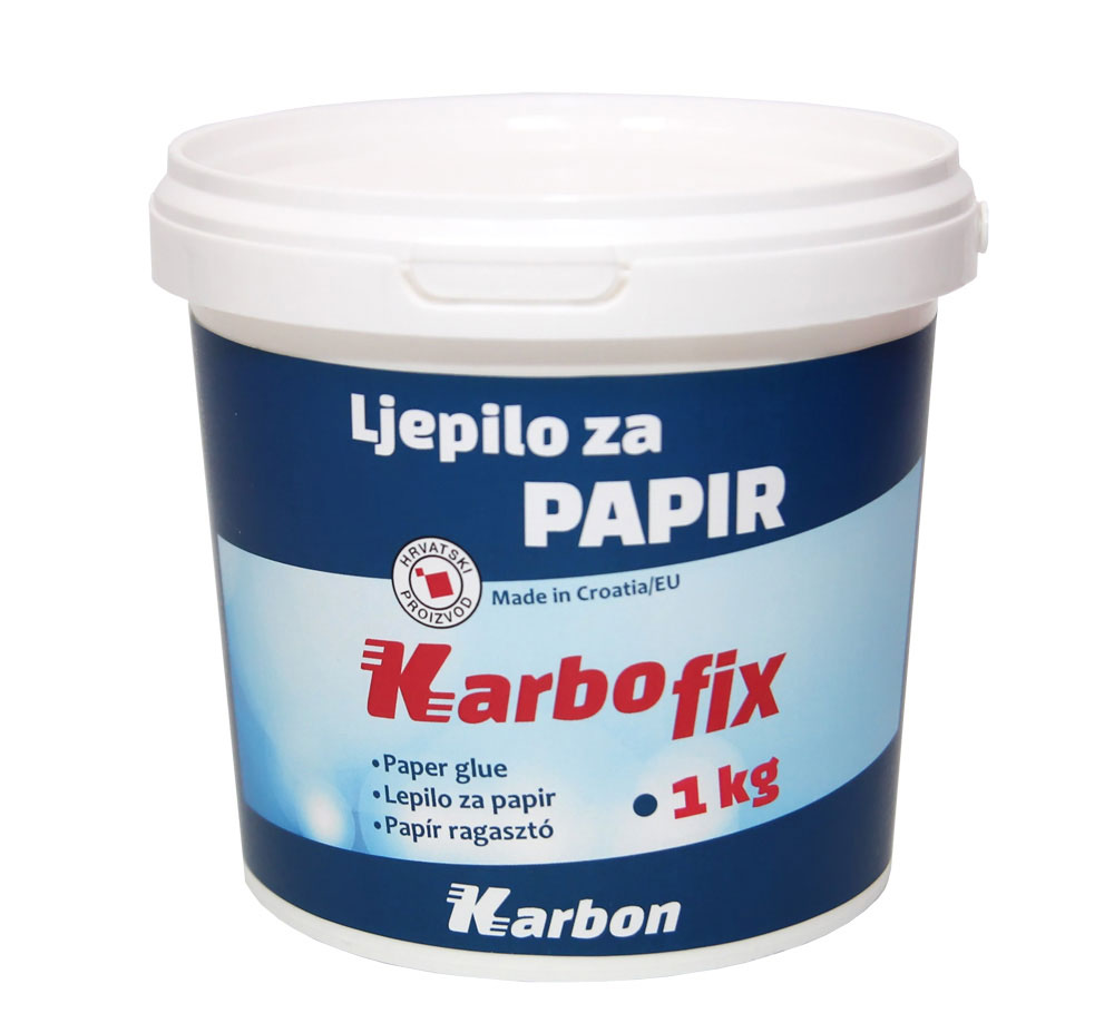 Ljepilo 1kg Karbofix Karbon 53000 bijelo Ljepilo 1kg Karbofix Karbon 53000 bijelo