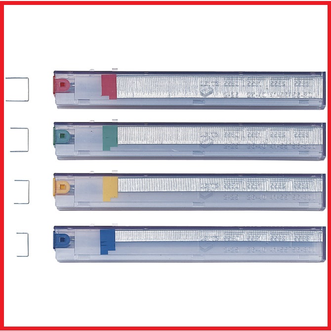 Spajalice strojne u kazeti K12 od 56-80 listova pk5 Leitz 55940000 crvene Spajalice strojne u kazeti K12 od 56-80 listova pk5 Leitz 55940000 crvene