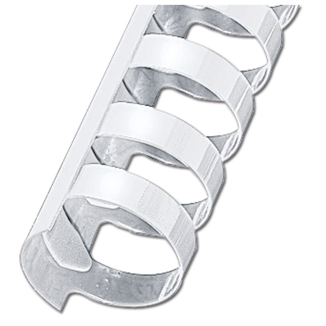 Spirala plastična fi-32 mm oval pk50 GBC.4028204 bijela Spirala plastična fi-32 mm oval pk50 GBC.4028204 bijela