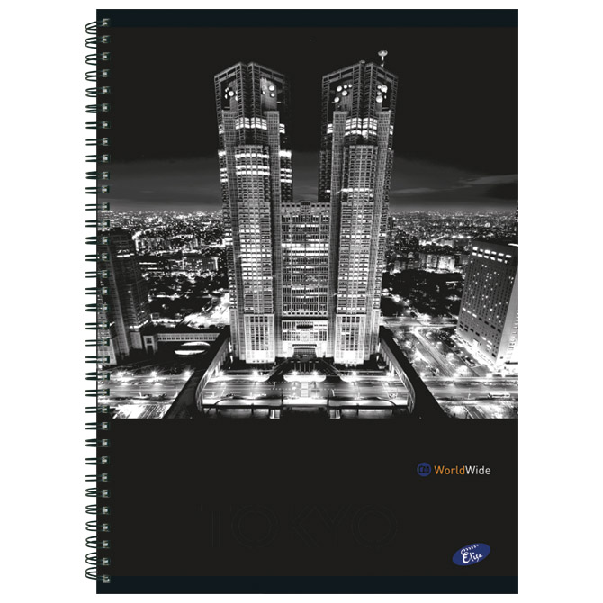 Blok kolegij A4 karo 70L Cities By Night Elisa Blok kolegij A4 karo 70L Cities By Night Elisa