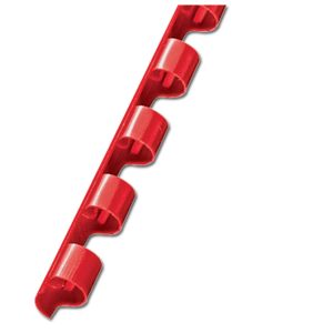 Spirala plastična fi-14 mm pk100 Fornax crvena
