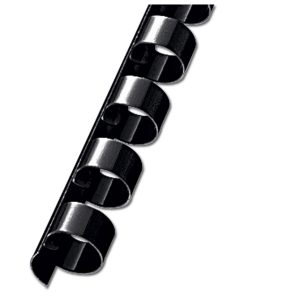 Spirala plastična fi-22 mm pk50 Fornax crna