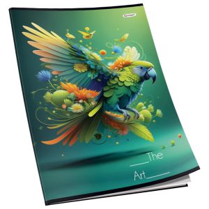 Teka meki uvez A4 crte 40+2L 80g glitter Connect sortirani motivi