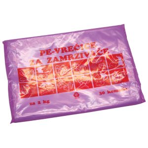 Vrećica pvc za zamrzavanje LD 2kg pk30 Metaloplast
