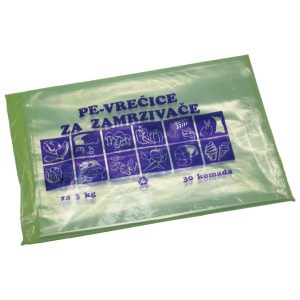 Vrećica pvc za zamrzavanje LD 3kg pk30 Metaloplast