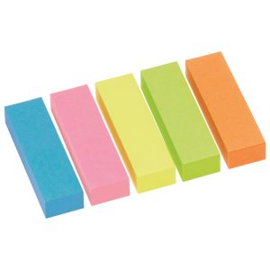 Zastavica 15x50 mm 5bojax100L papir Global Notes 5679-39-pk5 sortirano blister