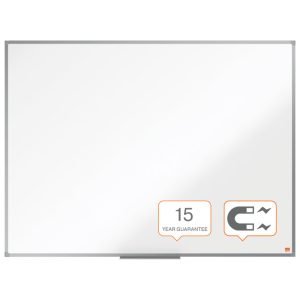 Ploča magnetna 120x90 cm aluminijski okvir Essence Steel Nobo 1905211 bijela