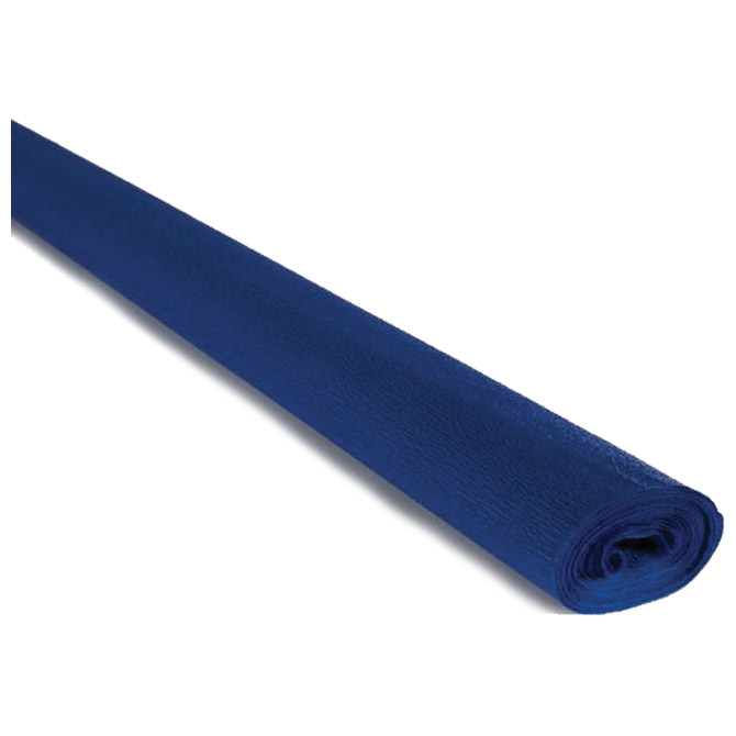 000000642.jpg Papir krep 40g 50x250cm Cartotecnica Rossi 275 tamno plavi - Slika 1