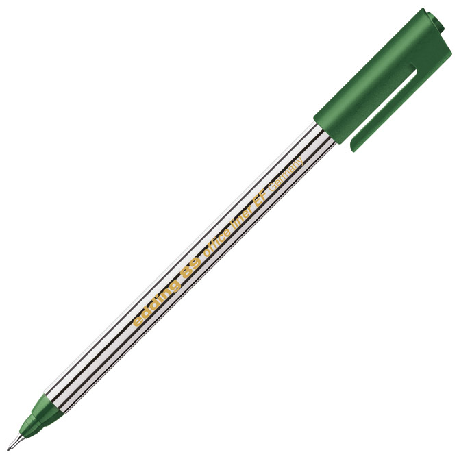 Flomaster liner uredski EF 0,3mm Edding 89 zeleni Flomaster liner uredski EF 0,3mm Edding 89 zeleni