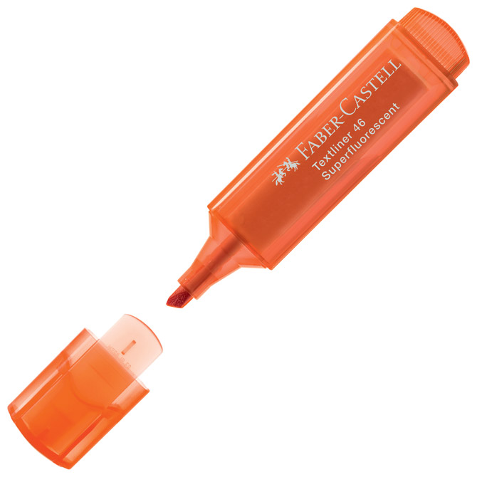 Signir 1-5mm 46 Superfluorescent Faber-Castell 154615 narančasti Signir 1-5mm 46 Superfluorescent Faber-Castell 154615 narančasti