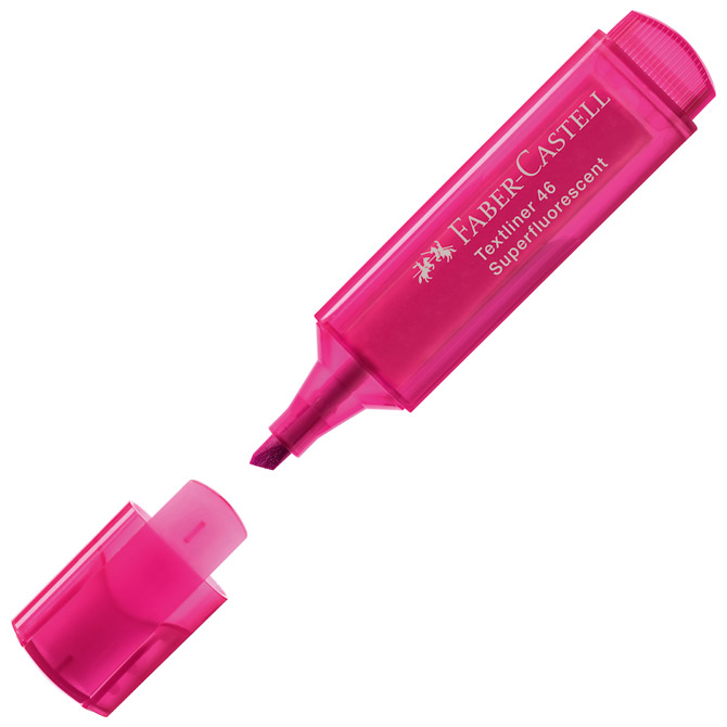 Signir 1-5mm 46 Superfluorescent Faber-Castell 154628 rozi Signir 1-5mm 46 Superfluorescent Faber-Castell 154628 rozi