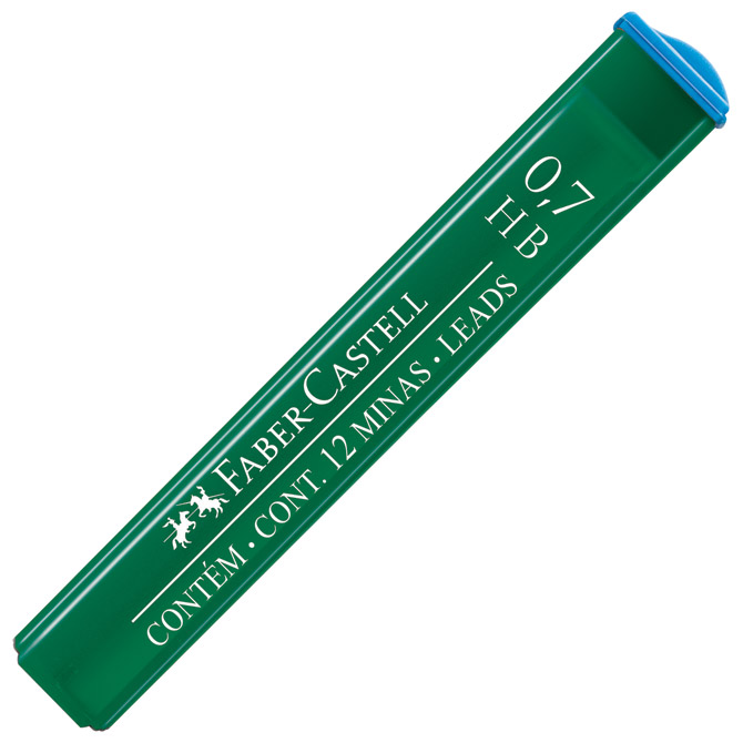 000001315.jpg Mine 0,7mm HB polymer 1tuba Faber-Castell 9127 - Slika 1