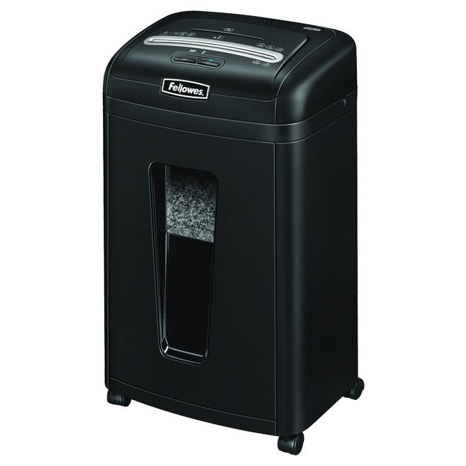000001368.jpg Uništavač dokumentacije 9 listova MicroCut Microshred 450M Fellowes 4074101 - Slika 1